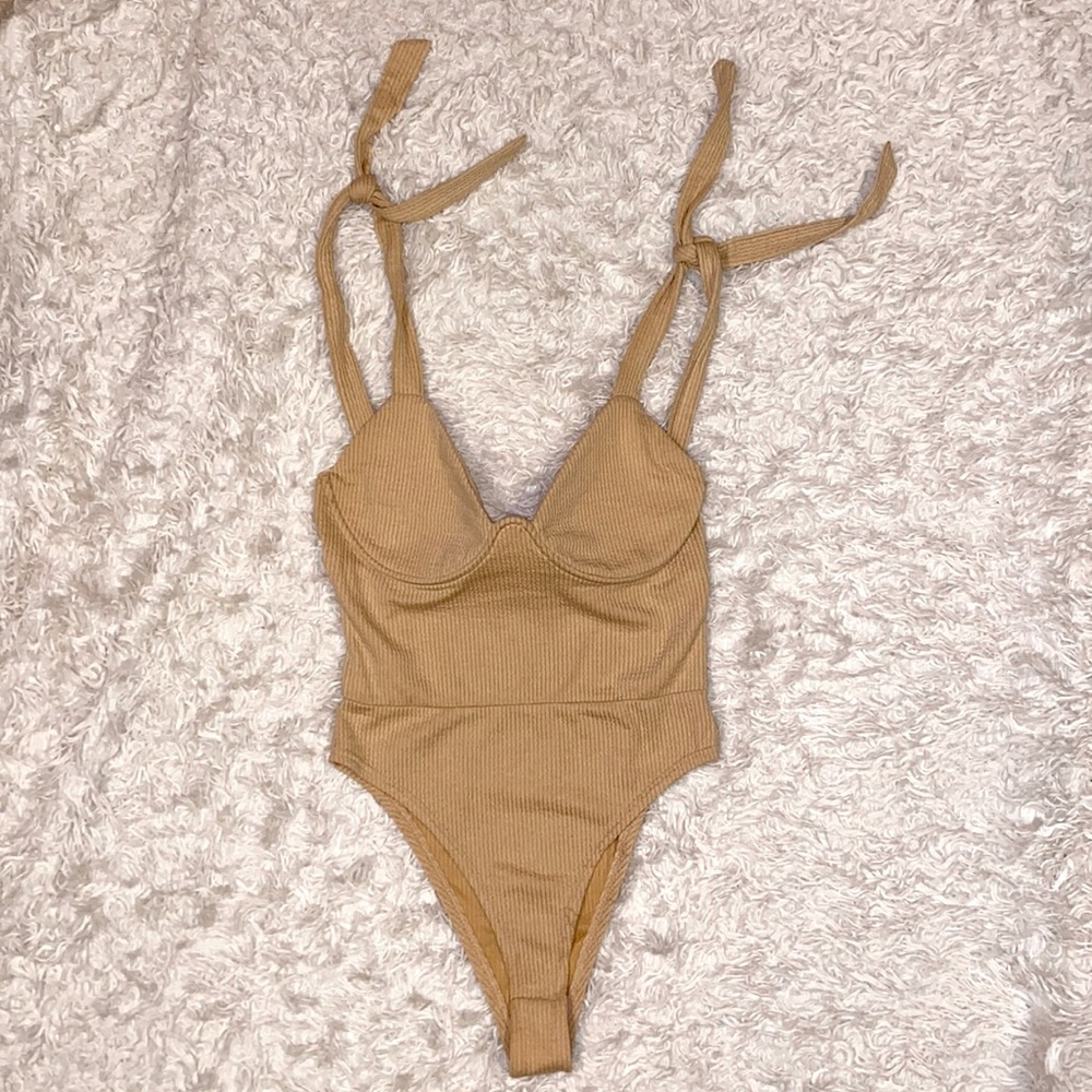 Sabo Skirt Ribbed Corset Bodysuit